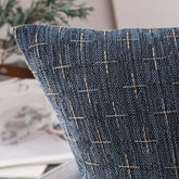 MIULEE Decorative Burlap Linen Modern Farmhouse Rustic Woven Textured Pillow Covers (Pack of 2)